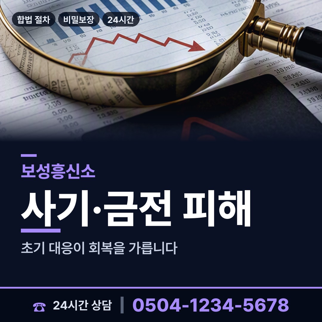 보성 복내면 탐정업체 상담 안내